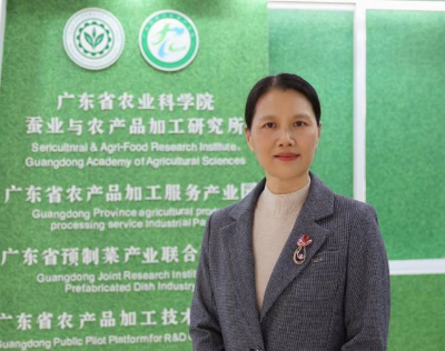 必威betways蠶業與農產品加工研究所所長、廣東省預製菜產業聯合研究院院長徐玉娟。受訪者供圖